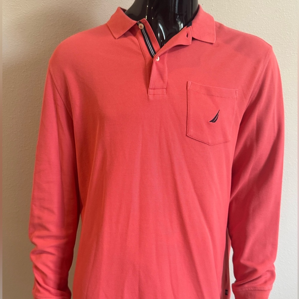 Nautica Coral Long Sleeve Shirt